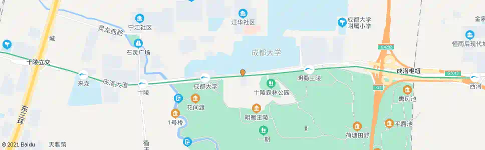 成都大学路_公交站地图_成都公交_妙搜公交查询2025