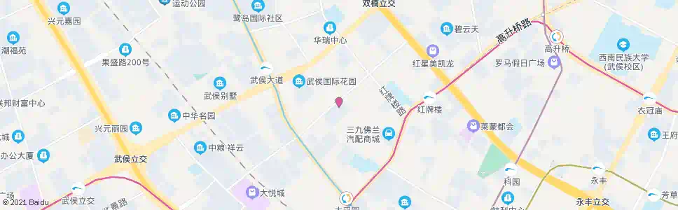 成都永盛场口_公交站地图_成都公交_妙搜公交查询2025