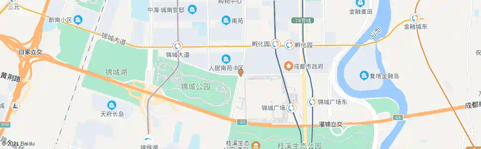 成都益州大道锦悦西路口_公交站地图_成都公交_妙搜公交查询2025