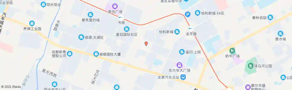 成都怡和新居_公交站地图_成都公交_妙搜公交查询2025