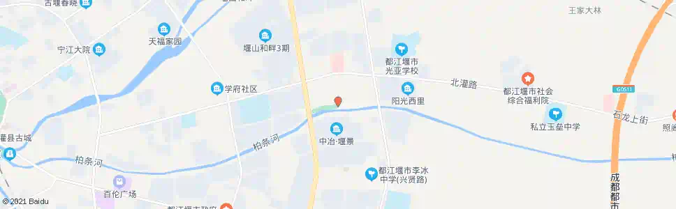 成都柏条河北路发展路口_公交站地图_成都公交_妙搜公交查询2025