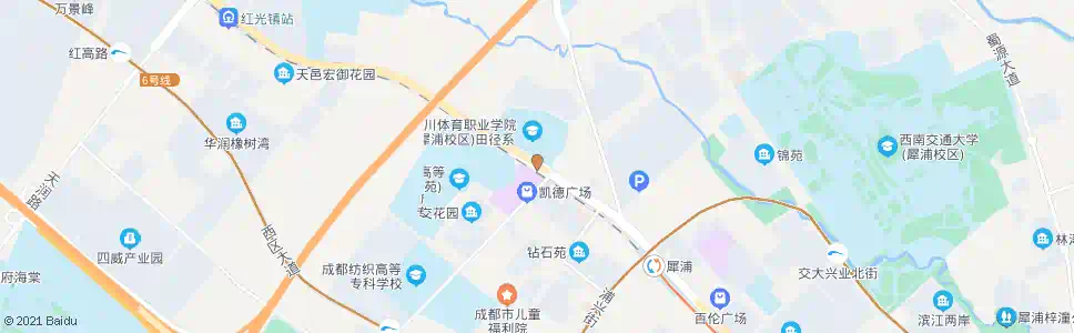 成都泰山大道红光大道口_公交站地图_成都公交_妙搜公交查询2025