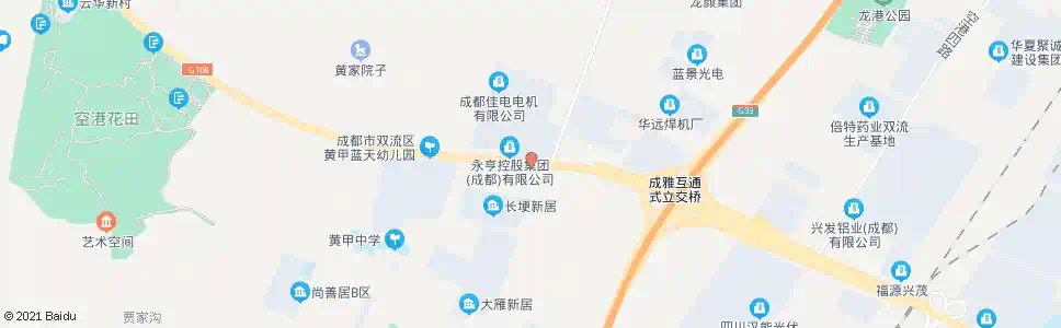 成都牧华路西航港大道口_公交站地图_成都公交_妙搜公交查询2025