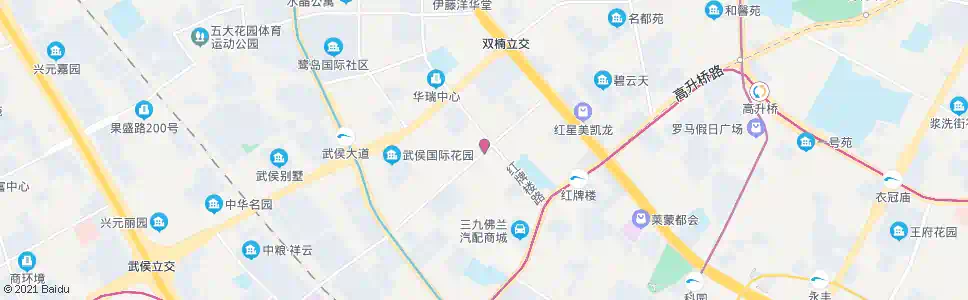 成都永顺路红牌楼路_公交站地图_成都公交_妙搜公交查询2025