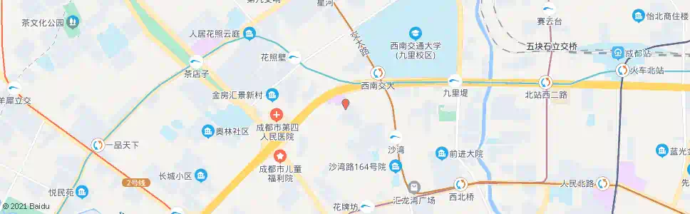 成都金沙横街_公交站地图_成都公交_妙搜公交查询2025