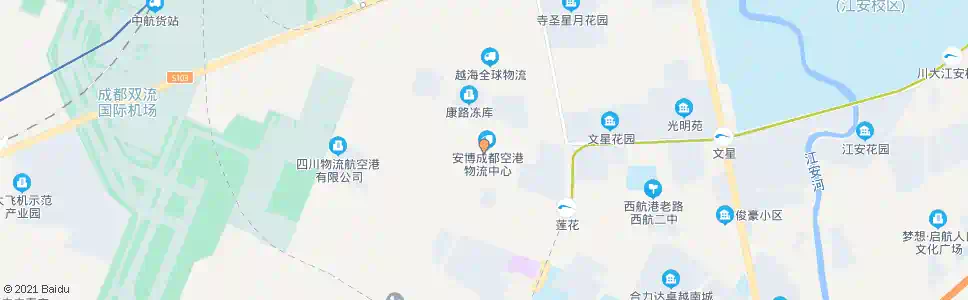 成都货运大道路口_公交站地图_成都公交_妙搜公交查询2025