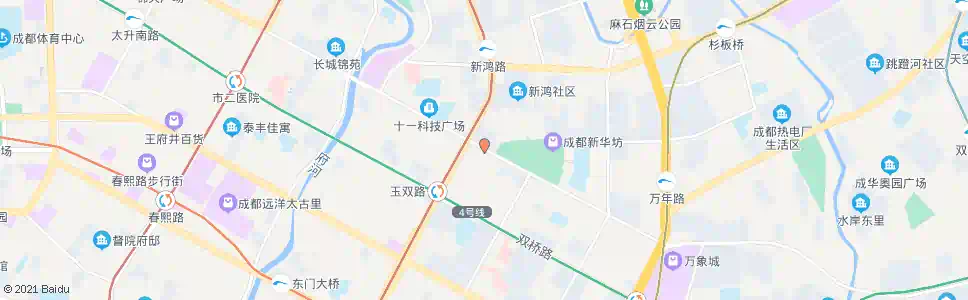 成都双林路一环路口东_公交站地图_成都公交_妙搜公交查询2025
