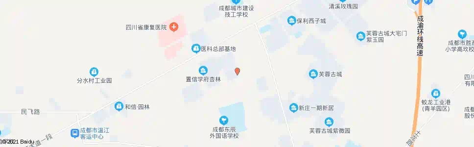 成都盛华五组_公交站地图_成都公交_妙搜公交查询2025