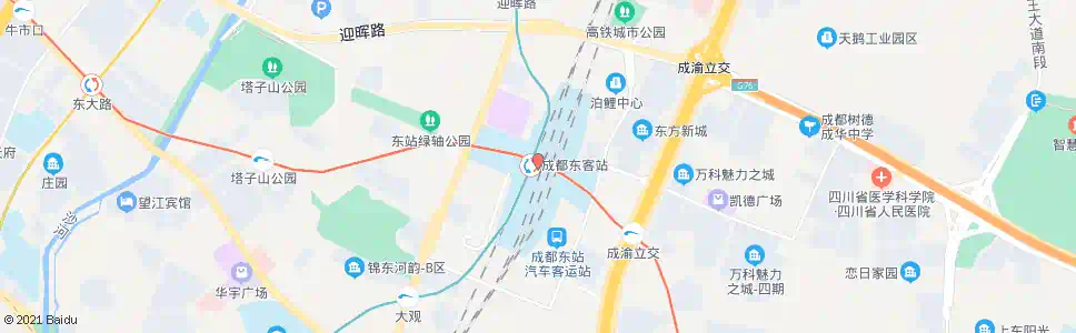 成都东篱路东_公交站地图_成都公交_妙搜公交查询2025