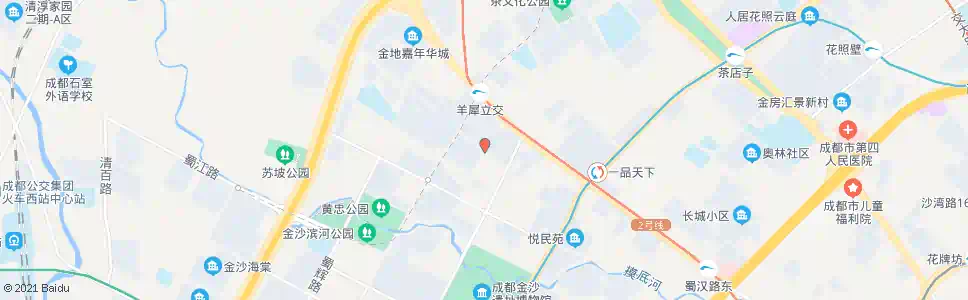 成都黄忠西街_公交站地图_成都公交_妙搜公交查询2025