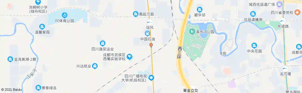 成都花龙大道口_公交站地图_成都公交_妙搜公交查询2025