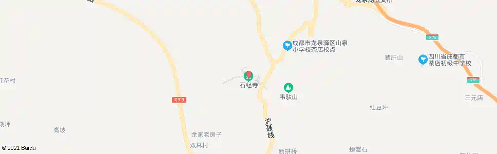 成都石经寺路口_公交站地图_成都公交_妙搜公交查询2025