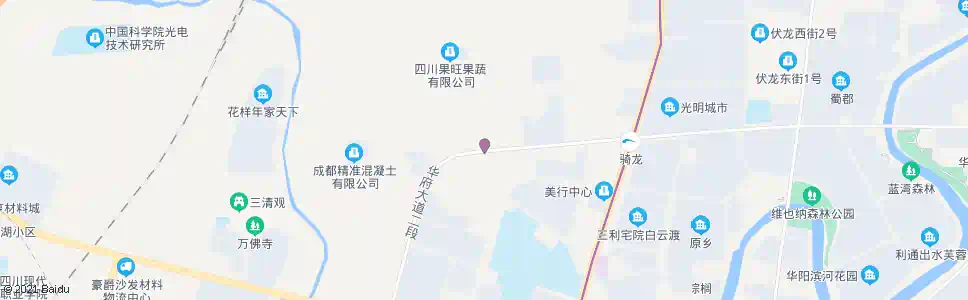 成都华府大道二段_公交站地图_成都公交_妙搜公交查询2025