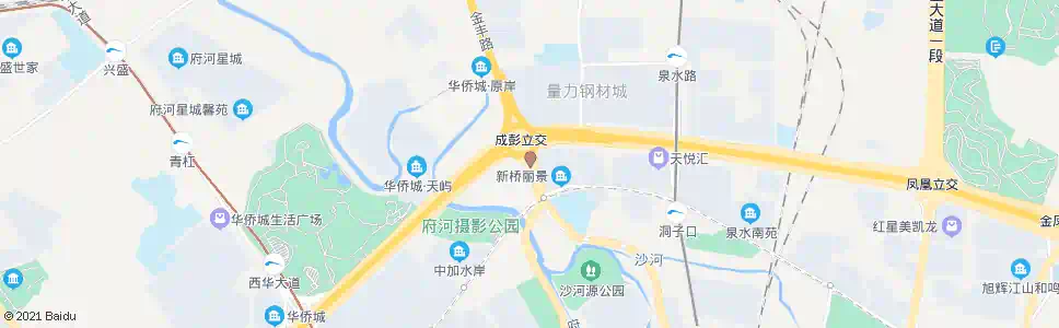 成都成彭立交桥_公交站地图_成都公交_妙搜公交查询2025