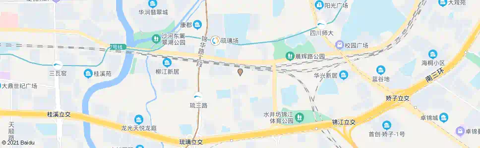 成都皇经社区_公交站地图_成都公交_妙搜公交查询2025