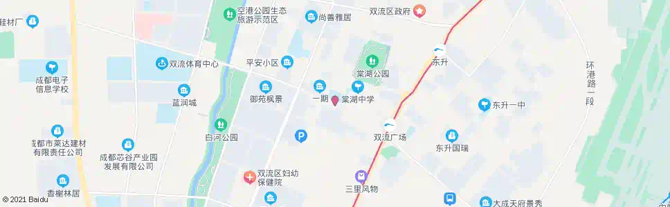 成都白河路二段_公交站地图_成都公交_妙搜公交查询2025