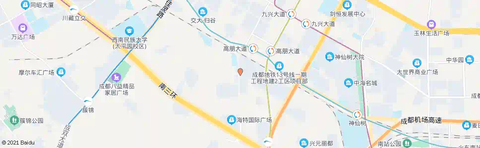 成都科园南路_公交站地图_成都公交_妙搜公交查询2025