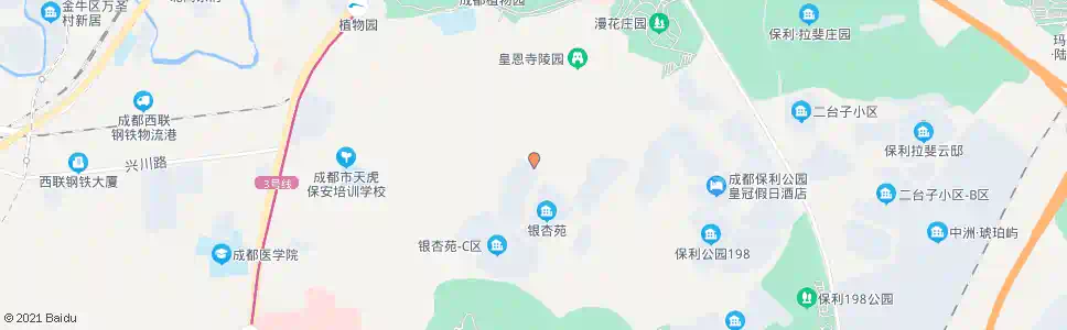 成都严家祠路_公交站地图_成都公交_妙搜公交查询2025