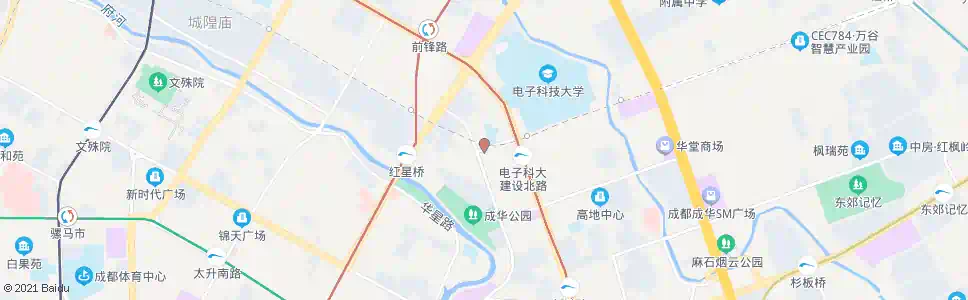 成都建设北路一段_公交站地图_成都公交_妙搜公交查询2025