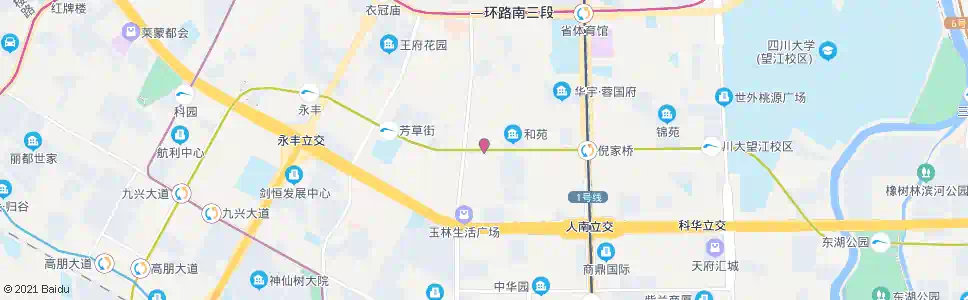 成都倪家桥路西_公交站地图_成都公交_妙搜公交查询2025