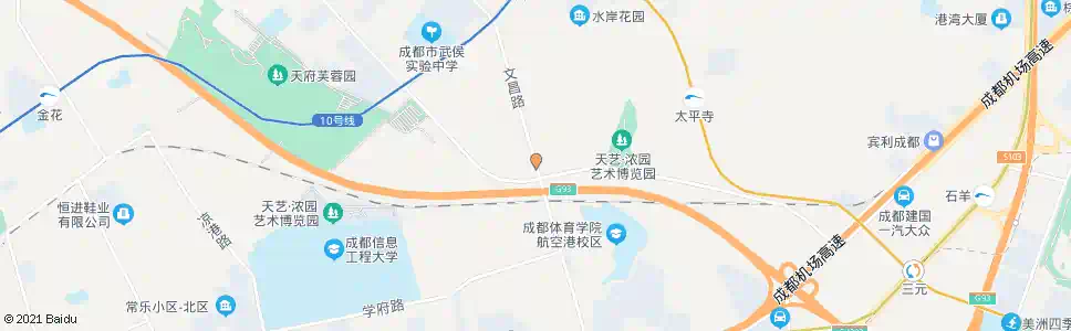 成都文昌路武侯大道口_公交站地图_成都公交_妙搜公交查询2025