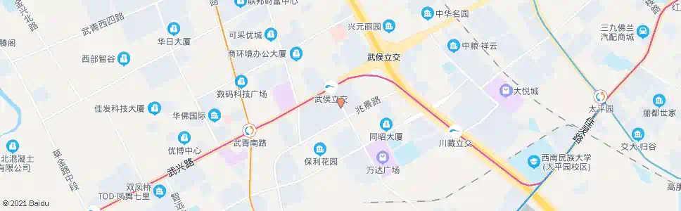 成都聚龙路西_公交站地图_成都公交_妙搜公交查询2025