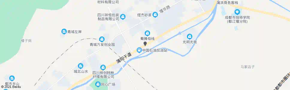 成都拉法基大道路口_公交站地图_成都公交_妙搜公交查询2025