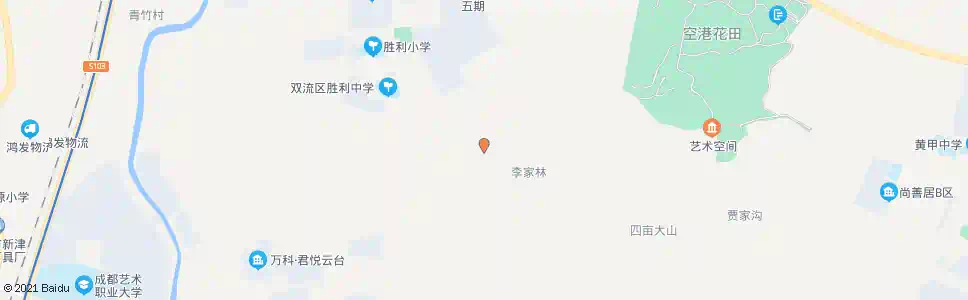成都牧山钓鱼庄_公交站地图_成都公交_妙搜公交查询2025