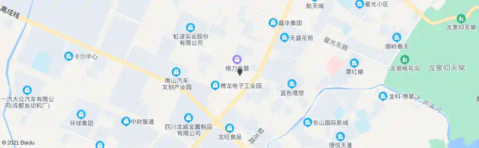 成都扬中科技园_公交站地图_成都公交_妙搜公交查询2025