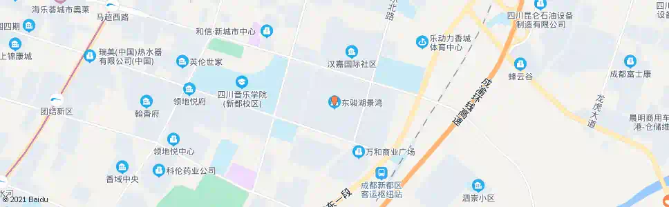 成都东浚湖景湾_公交站地图_成都公交_妙搜公交查询2025