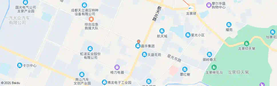 成都晶华集团_公交站地图_成都公交_妙搜公交查询2025