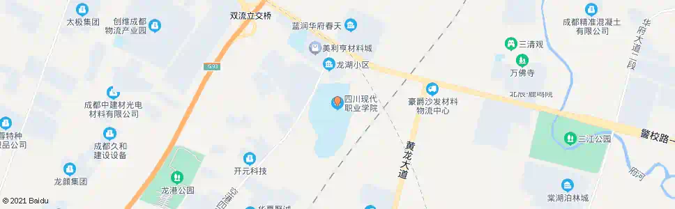 成都华盛航空职业学校_公交站地图_成都公交_妙搜公交查询2025