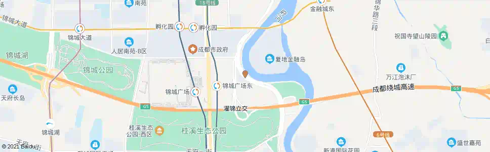 成都科华南路锦悦东路_公交站地图_成都公交_妙搜公交查询2025
