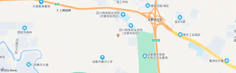 成都文家口_公交站地图_成都公交_妙搜公交查询2025