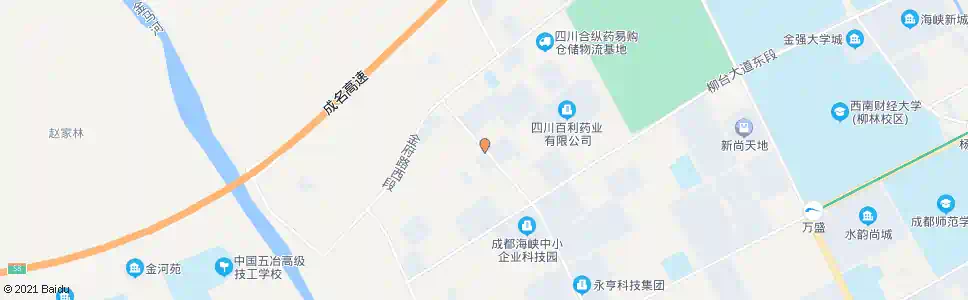 成都蓉台大道北_公交站地图_成都公交_妙搜公交查询2025