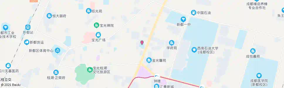 成都桂湖小学_公交站地图_成都公交_妙搜公交查询2025