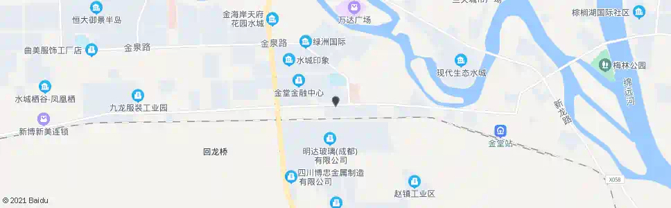 成都水城师苑_公交站地图_成都公交_妙搜公交查询2025