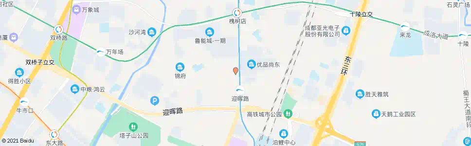 成都北干道公园路口_公交站地图_成都公交_妙搜公交查询2025