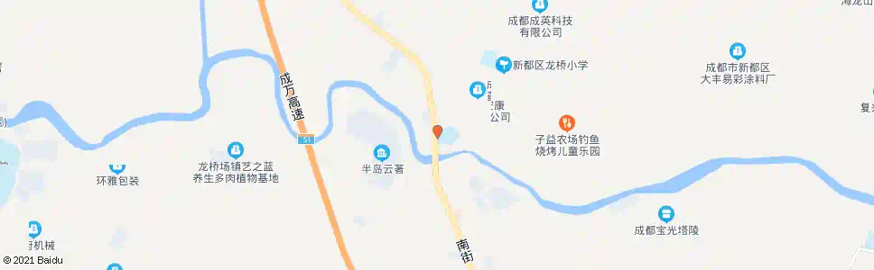 成都龙桥中学_公交站地图_成都公交_妙搜公交查询2025