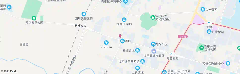 成都新都邮电大厦_公交站地图_成都公交_妙搜公交查询2025