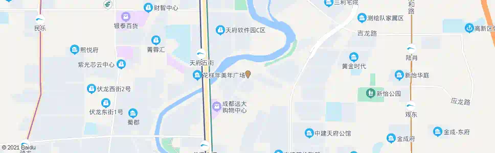 成都姐儿堰_公交站地图_成都公交_妙搜公交查询2025