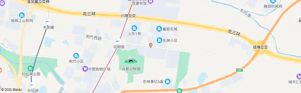 成都荆竹中路东紫路口_公交站地图_成都公交_妙搜公交查询2025