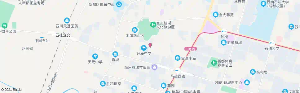 成都百龙门市场_公交站地图_成都公交_妙搜公交查询2025
