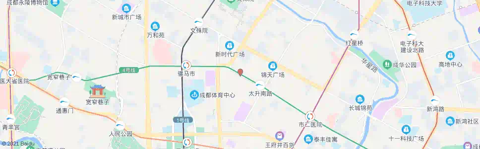 成都白丝街_公交站地图_成都公交_妙搜公交查询2025