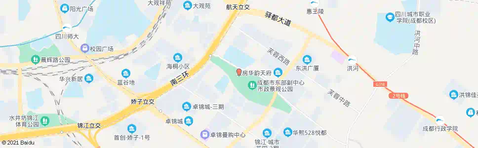 成都枫树街_公交站地图_成都公交_妙搜公交查询2025