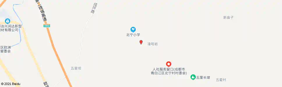 成都北宁村十二组_公交站地图_成都公交_妙搜公交查询2025