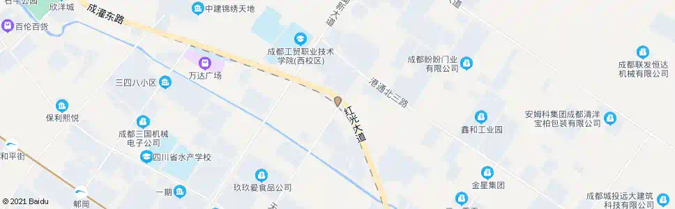 成都滨河春天小区_公交站地图_成都公交_妙搜公交查询2025