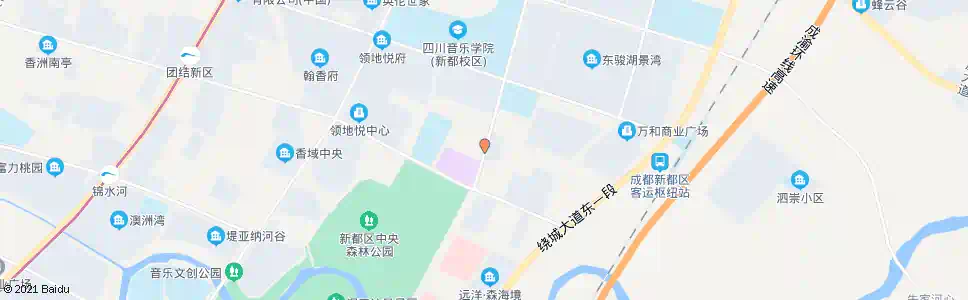 成都汇景花园_公交站地图_成都公交_妙搜公交查询2025