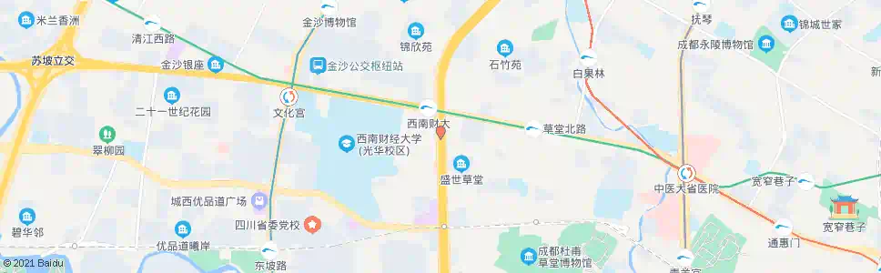 成都成温路立交桥_公交站地图_成都公交_妙搜公交查询2025