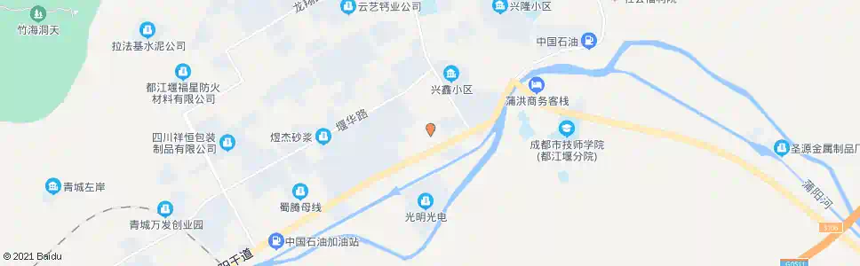 成都都江堰经济开发区_公交站地图_成都公交_妙搜公交查询2025